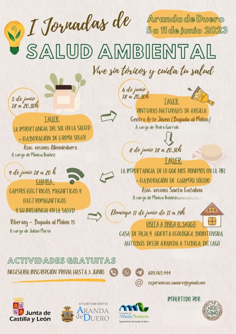 I Jornadas SAmb Logo nido sano